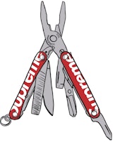 Supreme Leatherman Squirt PS4 Multitool Red Supreme Leatherman Squirt PS4 Multitool Red