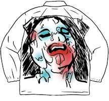 Supreme Leigh Bowery Airbrushed Shirt White Supreme Leigh Bowery Airbrushed Shirt White