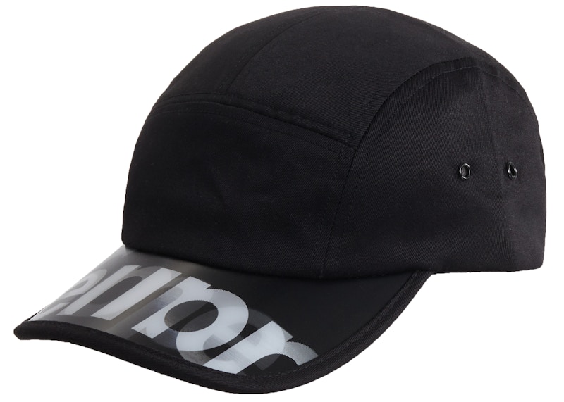 Supreme Lenticular Visor Camp Cap Black