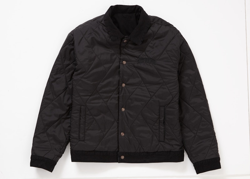 Supreme Levis Quilted Reversible Trucker Jacket Black 圖 2