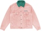 Buy Supreme x Levis Jaket Trucker Reversible Quilted Pink