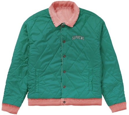Supreme x Levis Jaket Trucker Reversible Quilted Pink Order Supreme x Levis Jaket Trucker Reversible Quilted Pink