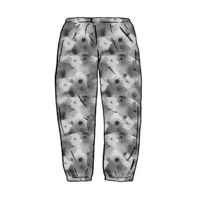 Supreme Liberty Floral Belted Pant Black