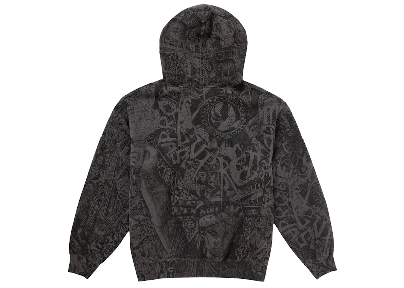 Order 슈프림 리버티 후디 블랙