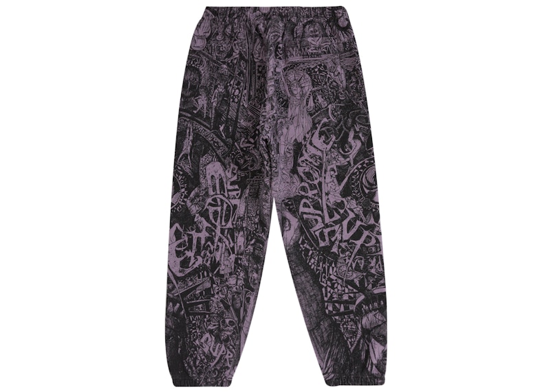 Order Supreme Liberty 運動長褲 灰紫色