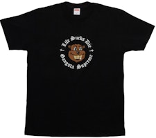 Supreme Life Sucks Die Tee Black