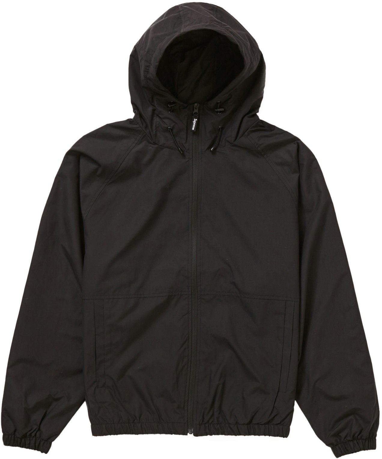 Supreme Lightweight Nylon Hooded Jacket Black - Novelship