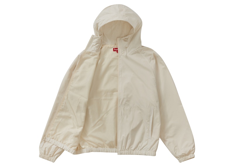 Supreme Lightweight Nylon Hooded Jacket White 圖 2