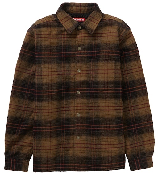 supreme-lined-flannel-snap-shirt-black