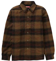 Supreme Lined Flannel Snap Shirt Black Supreme Lined Flannel Snap Shirt Black