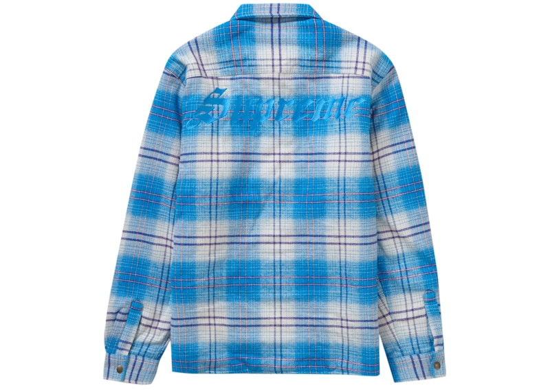 Supreme Lined Flannel Snap Shirt Beli Supreme Lined Flannel Snap