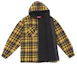 Order Camisa de Franela con Capucha Amarilla Supreme Lined Zip Up.