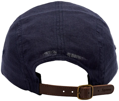 Supreme海军蓝亚麻营地帽 Lookbook Supreme海军蓝亚麻营地帽