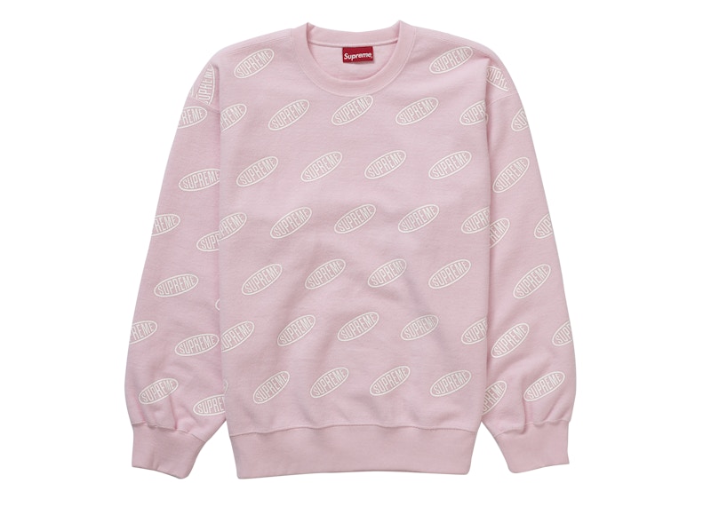 Buy Supreme Liner Crewneck Light Pink
