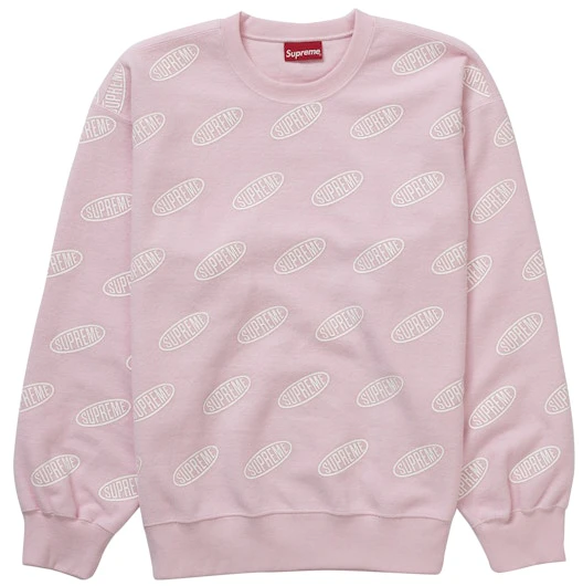 supreme-liner-crewneck-light-pink