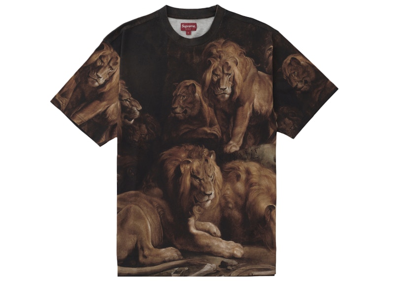 Buy Supreme Lions' Den Camiseta Manga Corta Multicolor
