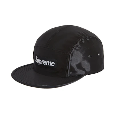 Supreme Liquid Silk Camp Cap Black