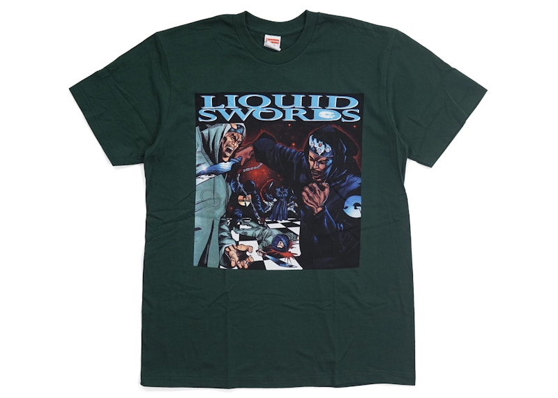Supreme Liquid Swords Tee Dark Green