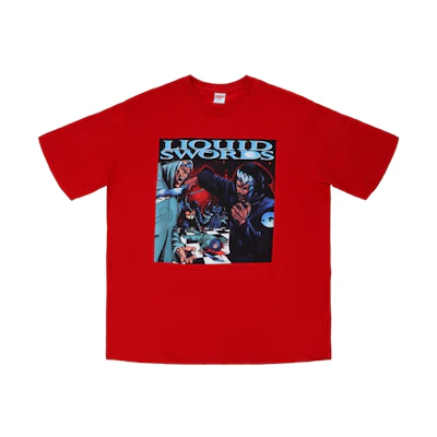 Supreme Liquid Swords Tee Red
