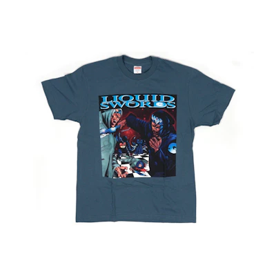 Supreme Liquid Swords Tee Slate
