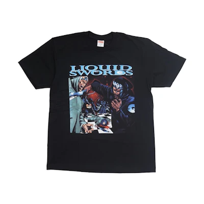 Supreme Liquid Tee Black