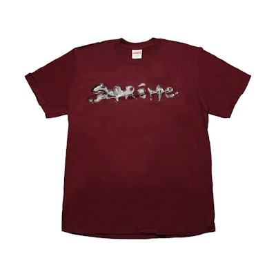 Supreme Liquid Tee Burgundy