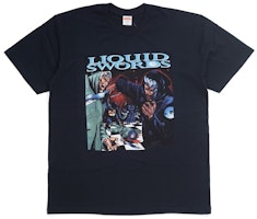 Supreme Liquid Tee Navy