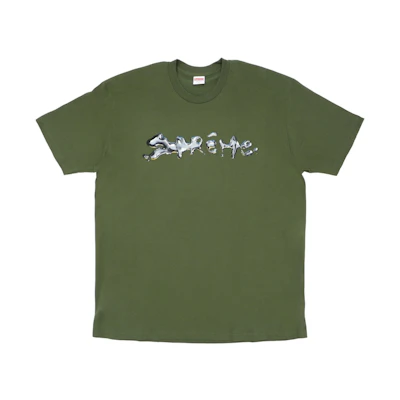 Supreme Liquid Tee Olive