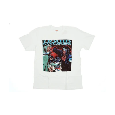 Supreme Liquid Tee White