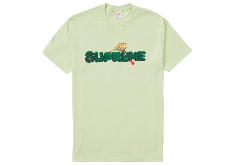 Supreme Lizard Tee Pale Mint