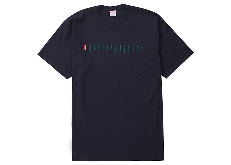 Supreme Location Tee Navy