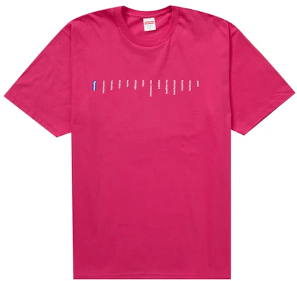 Supreme Camiseta Ubicación Rosa Buy Supreme Camiseta Ubicación Rosa