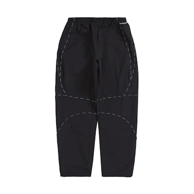 Supreme Logo Piping Track Pant Black