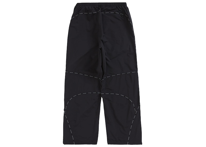 Order Supremeロゴパイピングトラックパンツ (黒)
