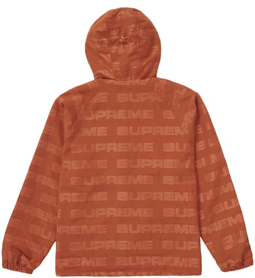 Supreme Logo Ripstop Hooded Track Jacket Orange Order Supreme Logo Ripstop Hooded Track Jacket Orange