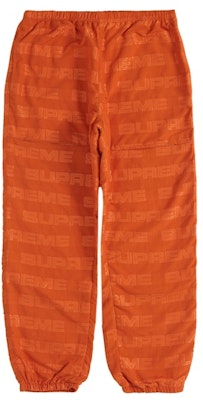 Supreme Logo Ripstop Track Pant Orange Buy Supreme Logo Ripstop Track Pant Orange