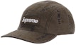 Buy Topi Camp Denim Jacquard Stripe Logo Supreme Coklat