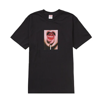Supreme Lollipop Tee Black