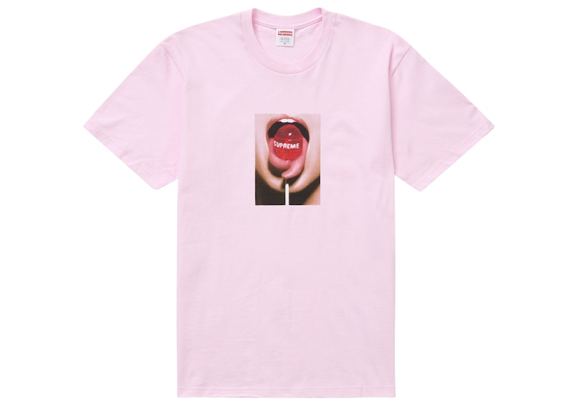Supreme Lollipop Tee Light Pink