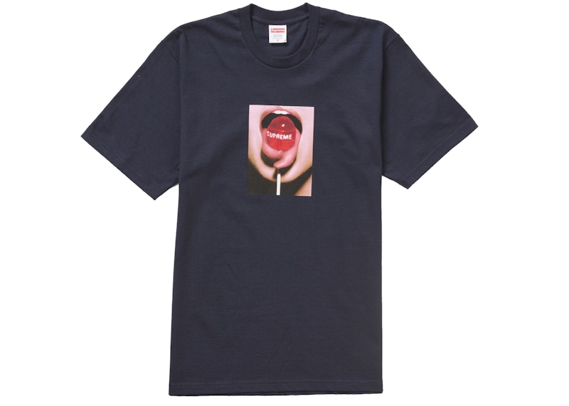 Supreme Lollipop Tee Navy