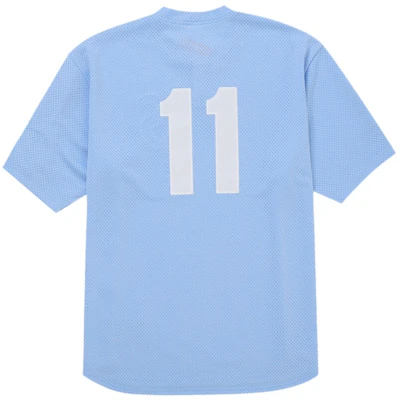 Supreme London Shop S Logo Baseball Henley Light Blue Order Supreme London Shop S Logo Baseball Henley Light Blue