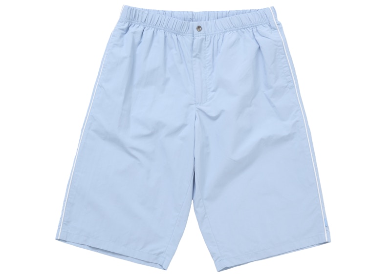 Supreme Long Nylon Short Light Blue