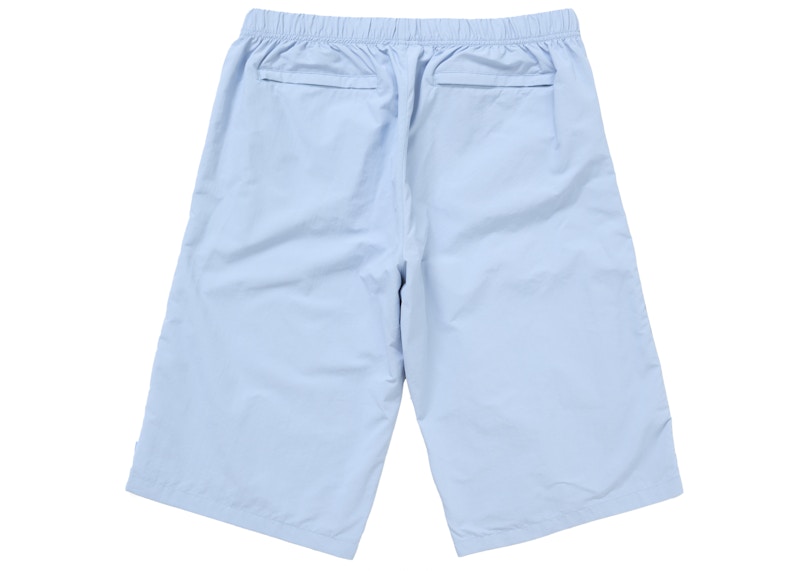 Order Supreme Celana Pendek Nylon Panjang Biru Muda