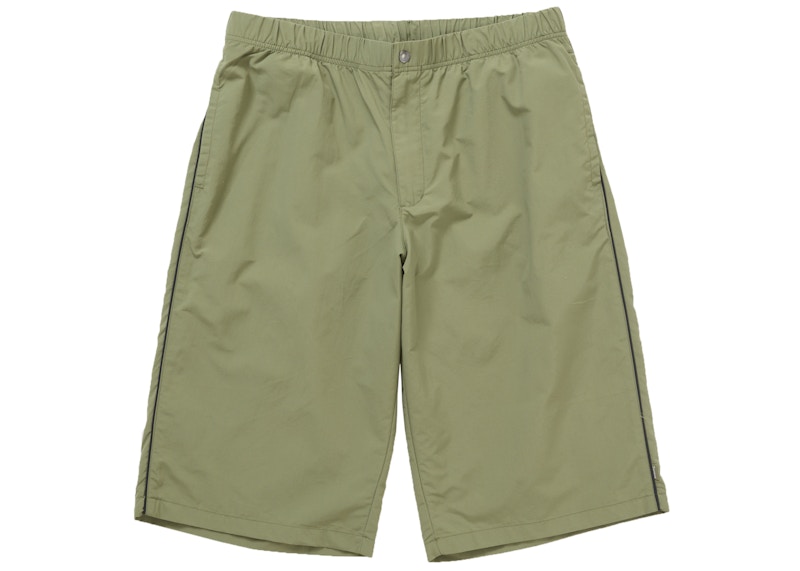 Supreme Long Nylon Short Olive
