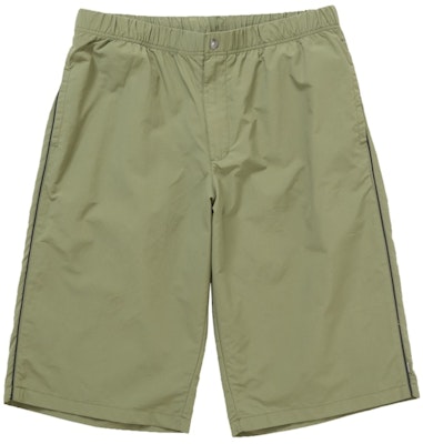 Supreme Pantalones Cortos Largos de Nylon Oliva Buy Supreme Pantalones Cortos Largos de Nylon Oliva