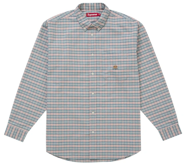 supreme-loose-fit-flannel-oxford-shirt-fw-25-blue-plaid