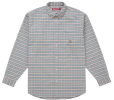 Supreme Loose Fit Flannel Oxford Shirt (FW25) Blue Plaid Supreme Loose Fit Flannel Oxford Shirt (FW25) Blue Plaid