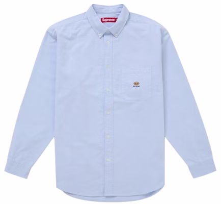 슈프림 루즈핏 플란넬 옥스포드 셔츠 (FW25) 라이트 블루 Buy 슈프림 루즈핏 플란넬 옥스포드 셔츠 (FW25) 라이트 블루