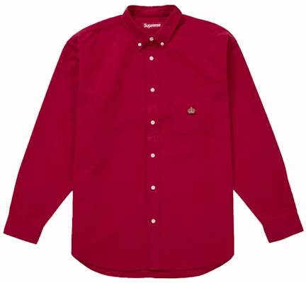 슈프림 루즈핏 플란넬 옥스포드 셔츠 (FW25) 레드 Buy 슈프림 루즈핏 플란넬 옥스포드 셔츠 (FW25) 레드