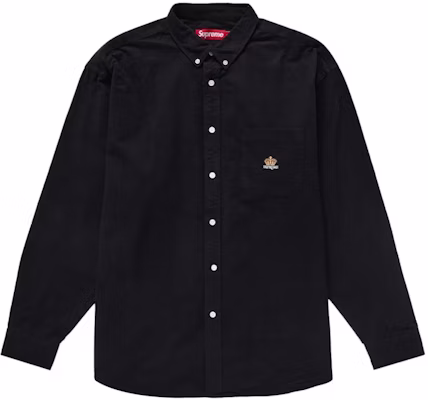 Supreme Loose Fit Flannel Oxford Shirt Hitam Buy Supreme Loose Fit Flannel Oxford Shirt Hitam